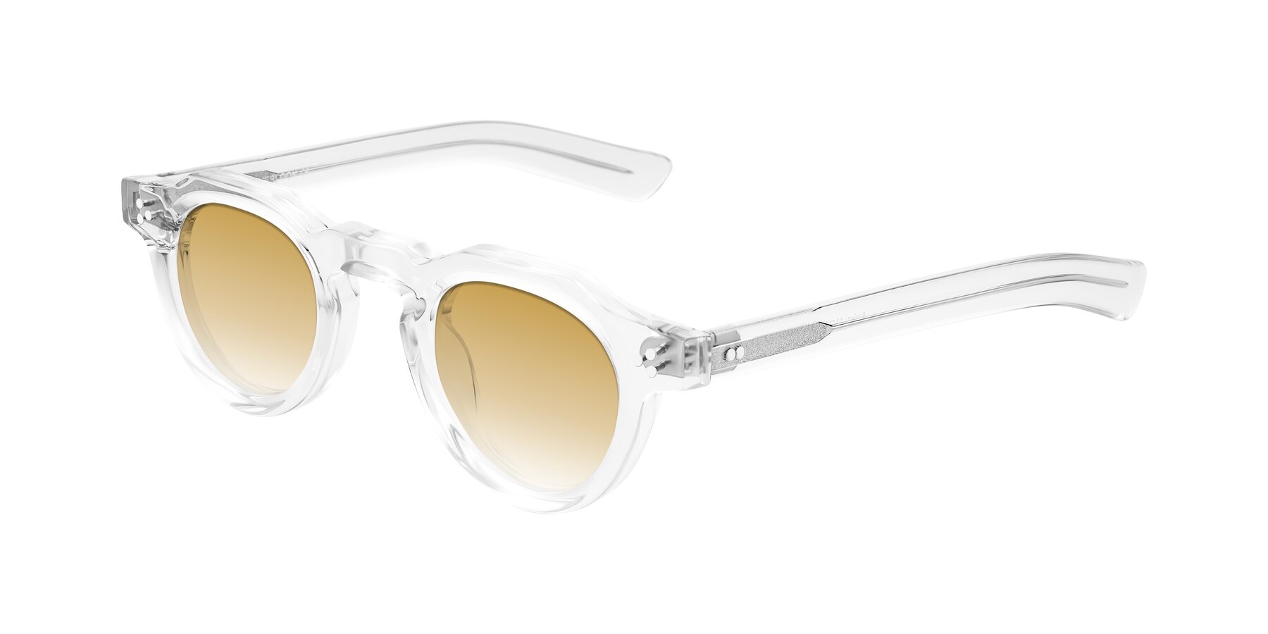 Angle of Awint in Clear with Champagne Gradient Lenses