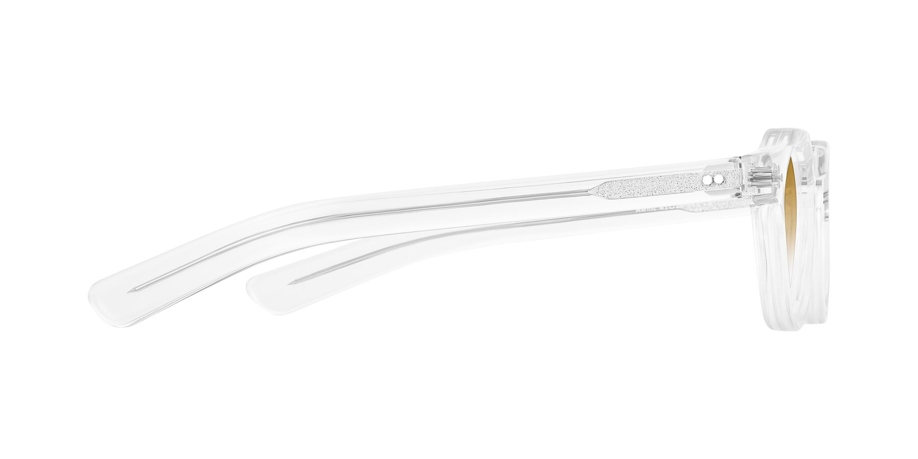 Side of Awint in Clear with Champagne Gradient Lenses