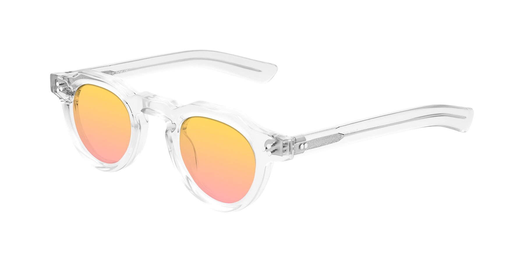 Angle of Awint in Clear with Yellow / Pink Gradient Lenses