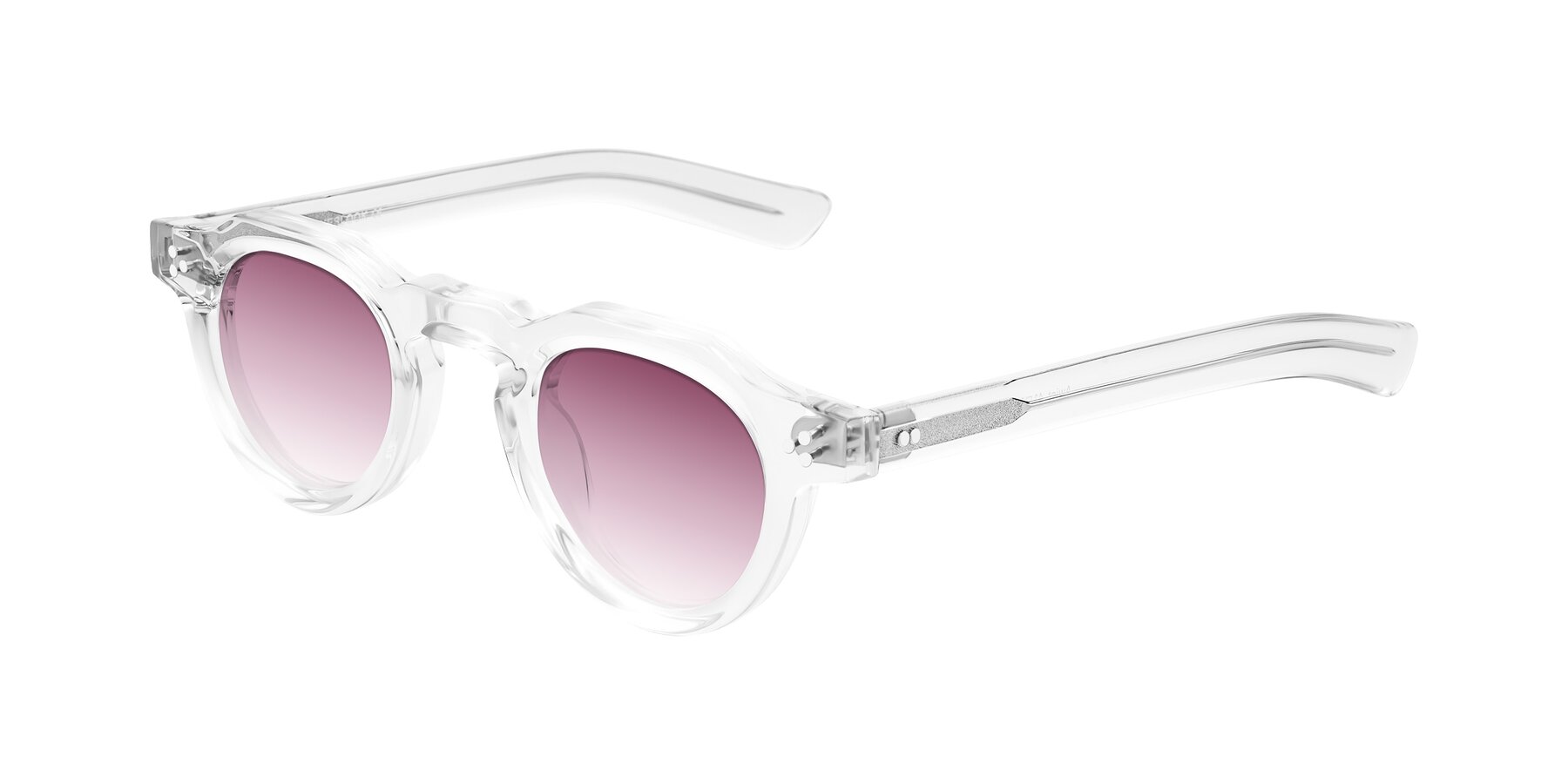 Angle of Awint in Clear with Wine Gradient Lenses