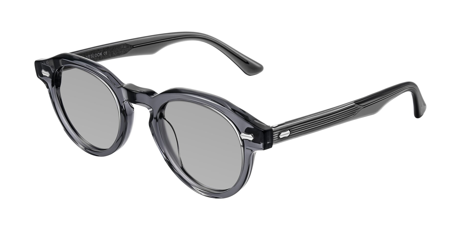 Angle of Aloul in Gray with Light Gray Tinted Lenses