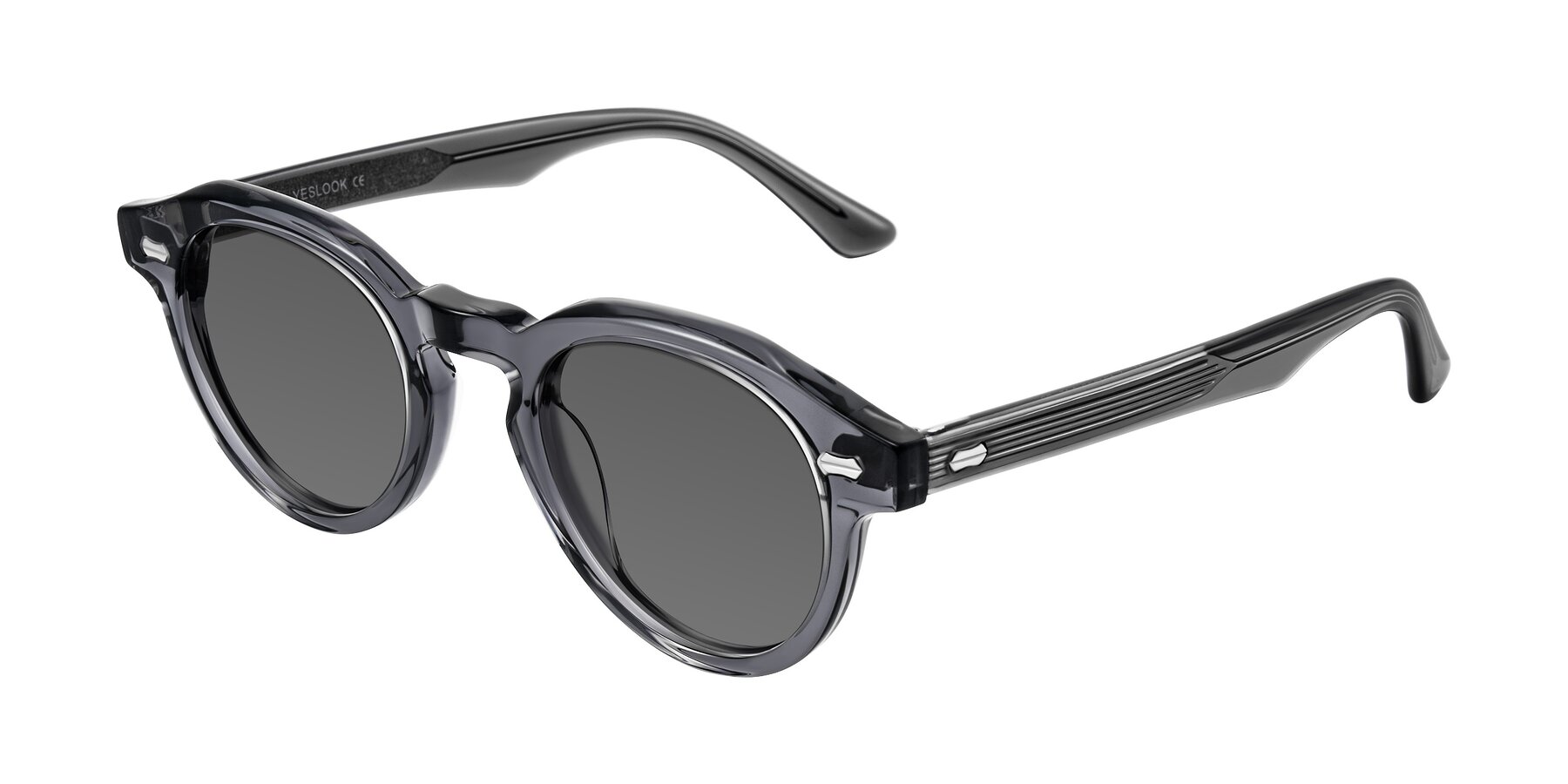 Angle of Aloul in Gray with Medium Gray Tinted Lenses