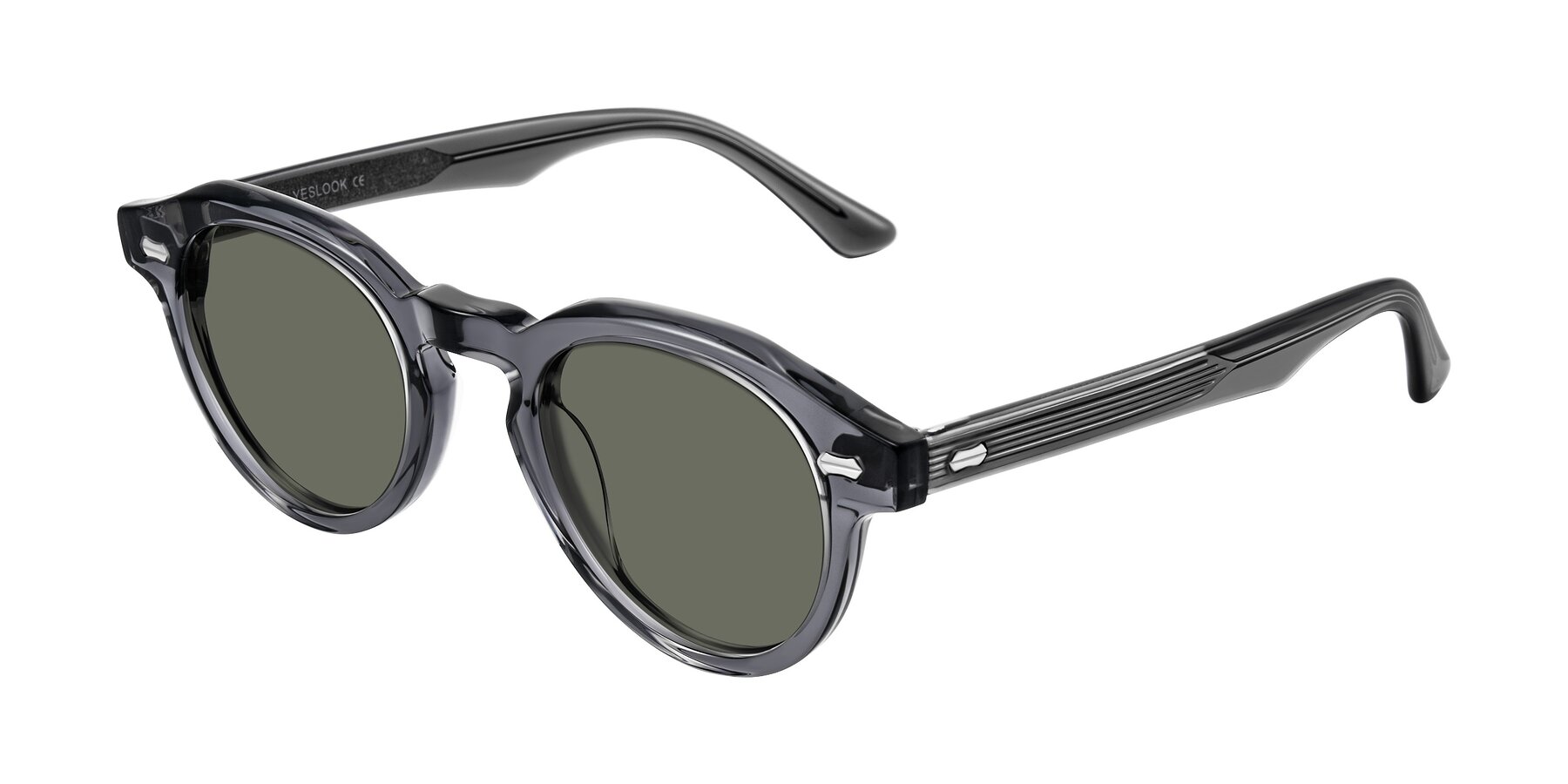 Angle of Aloul in Gray with Gray Polarized Lenses