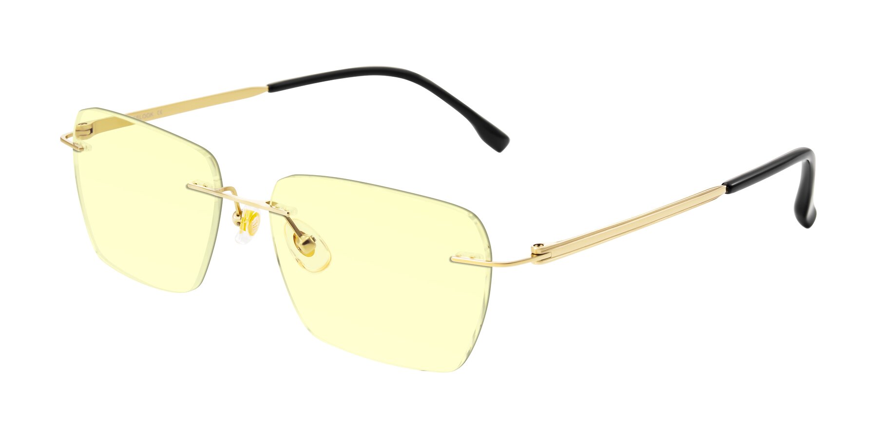 Angle of Airflow in Gold with Light Yellow Tinted Lenses