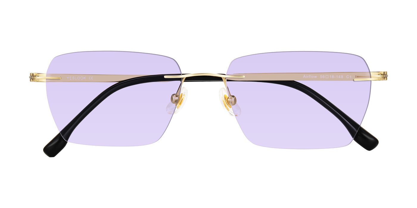 Airflow - Gold Tinted Sunglasses