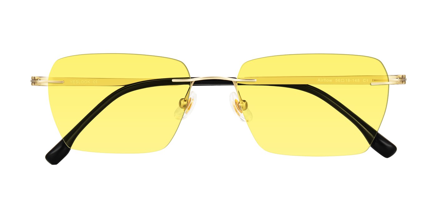 Airflow - Gold Tinted Sunglasses