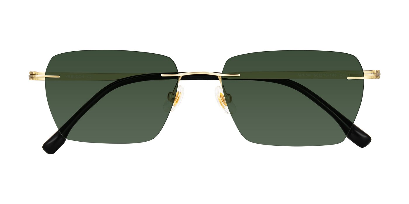 Airflow - Gold Tinted Sunglasses