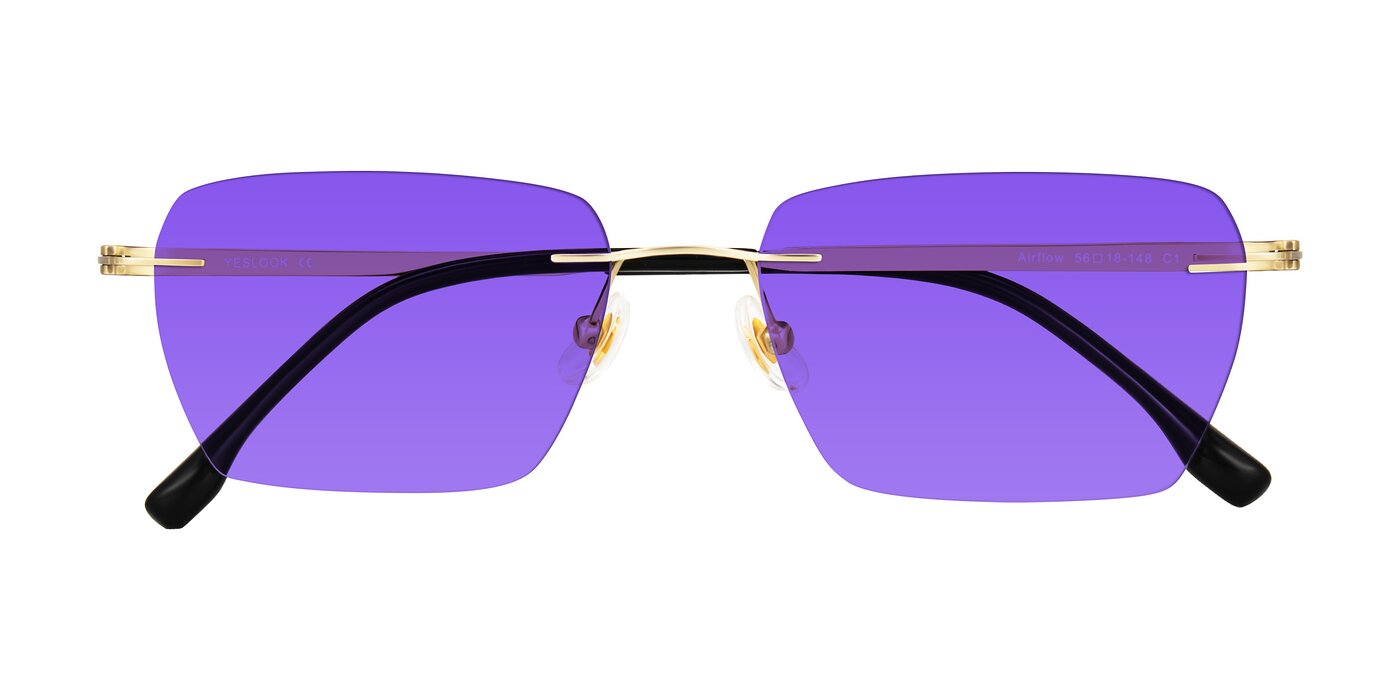 Airflow - Gold Tinted Sunglasses