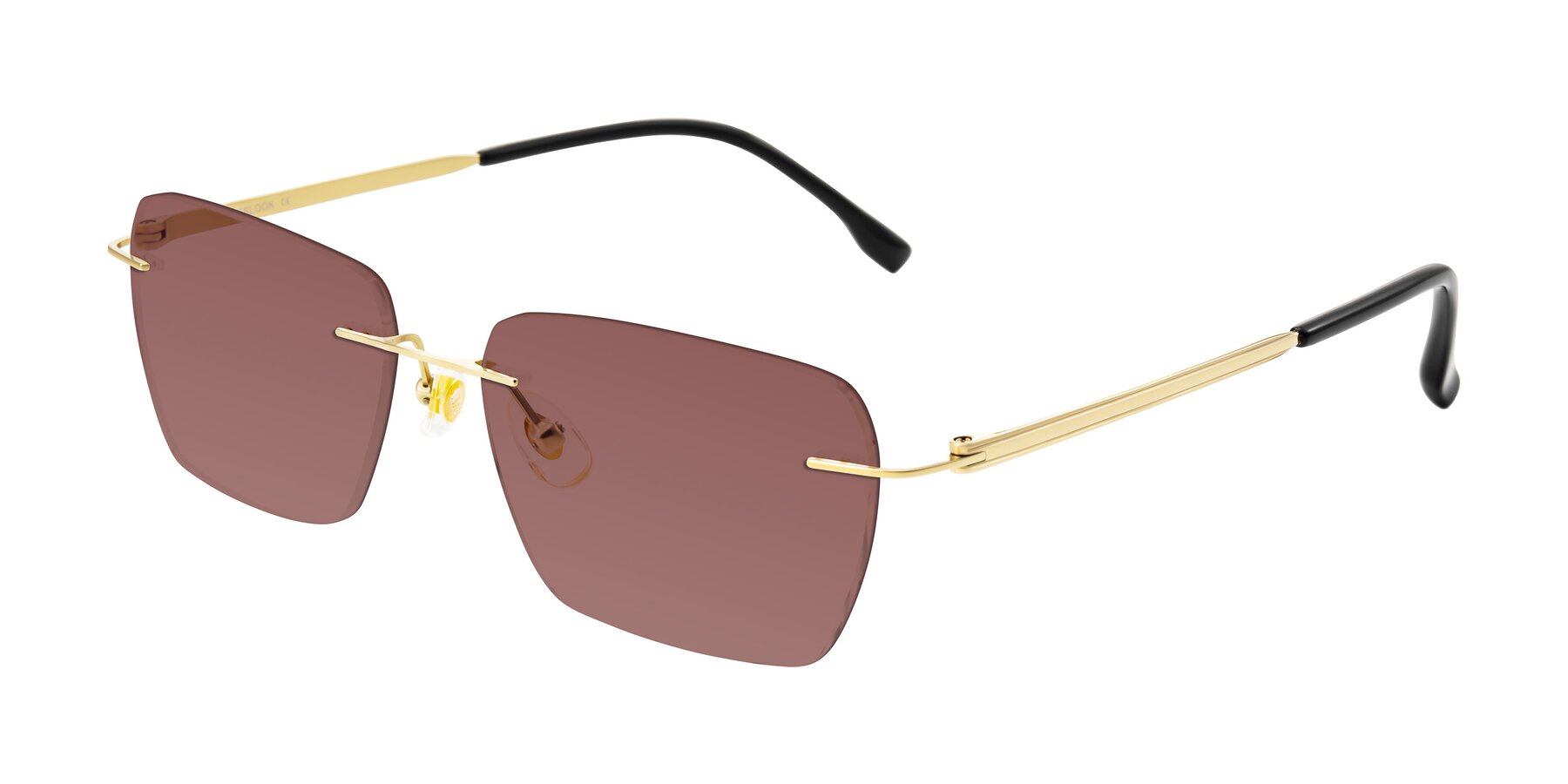 Angle of Airflow in Gold with Garnet Tinted Lenses