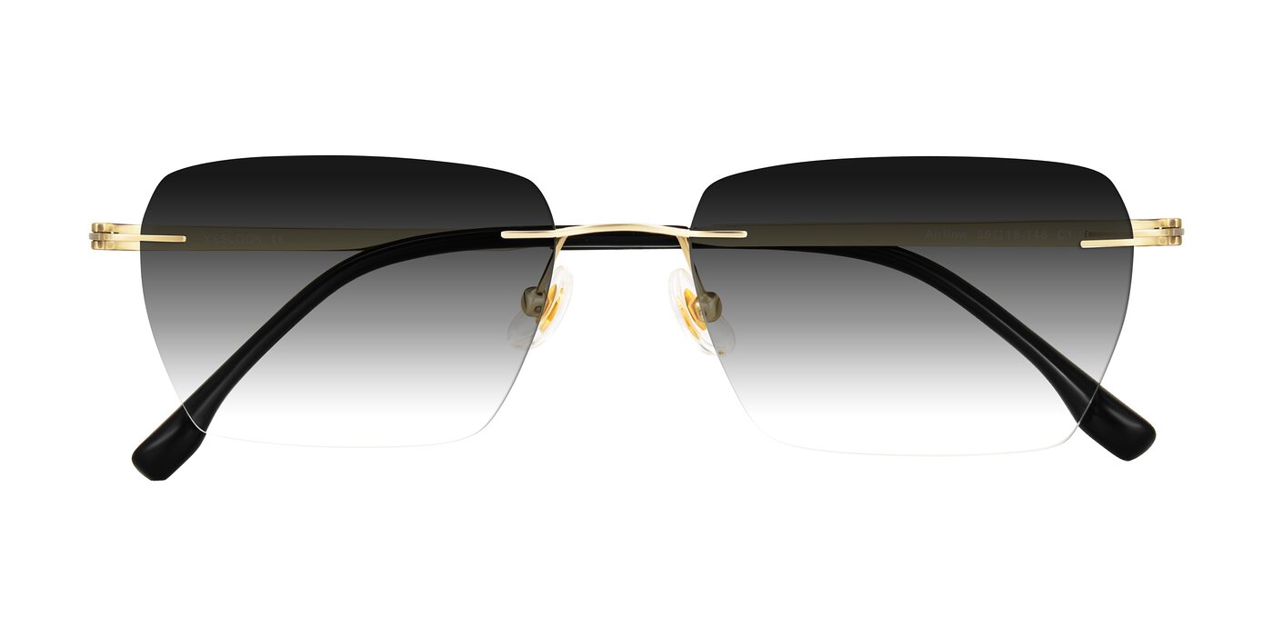 Airflow - Gold Gradient Sunglasses