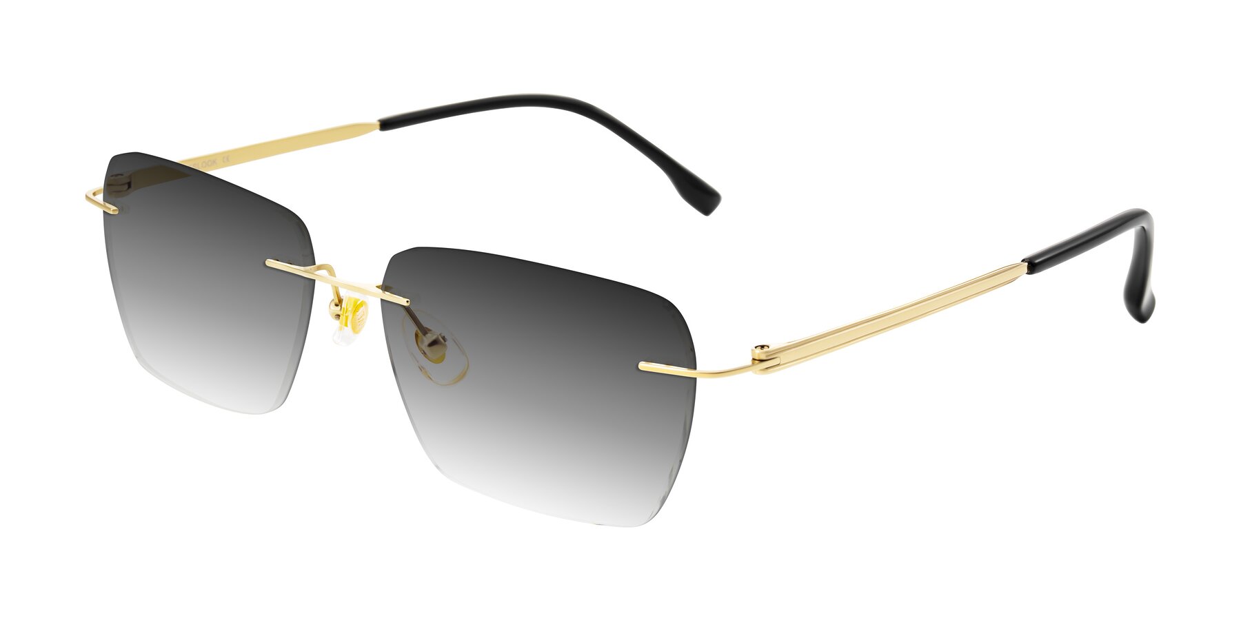 Angle of Airflow in Gold with Gray Gradient Lenses