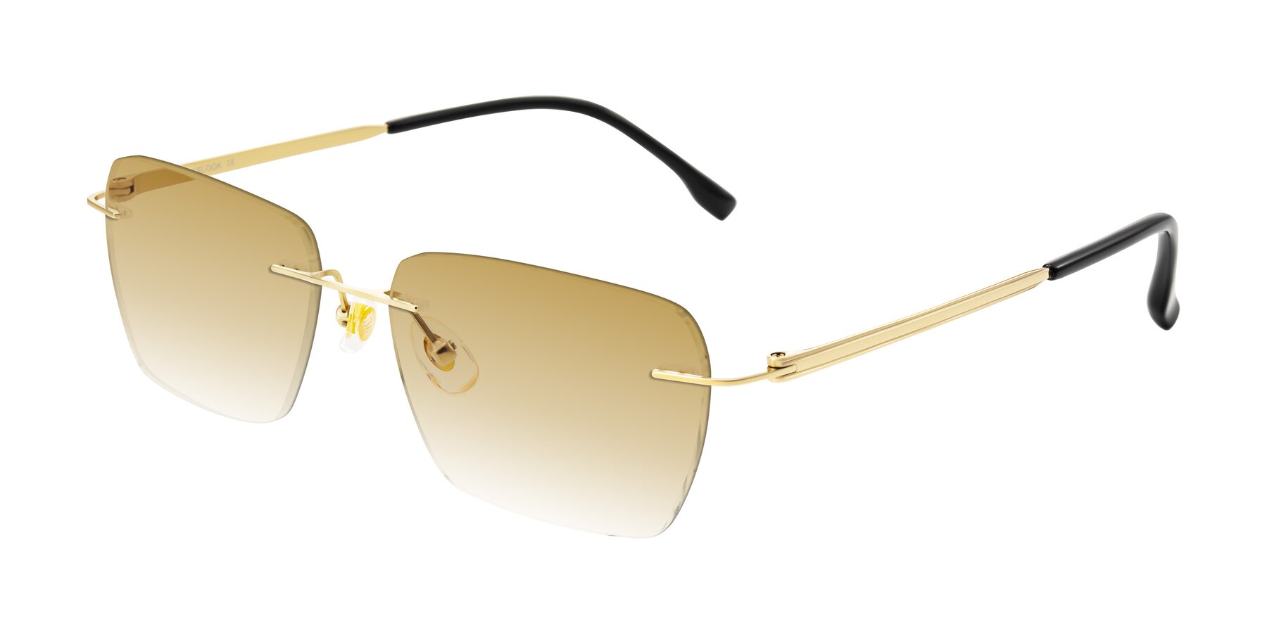 Angle of Airflow in Gold with Champagne Gradient Lenses