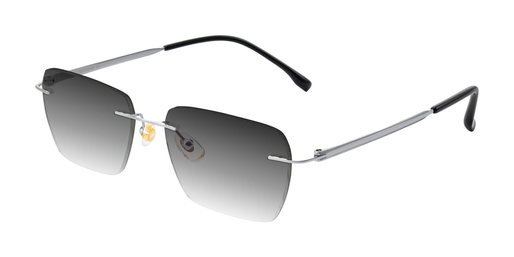 Angle of Airflow in Silver with Gray Gradient Lenses