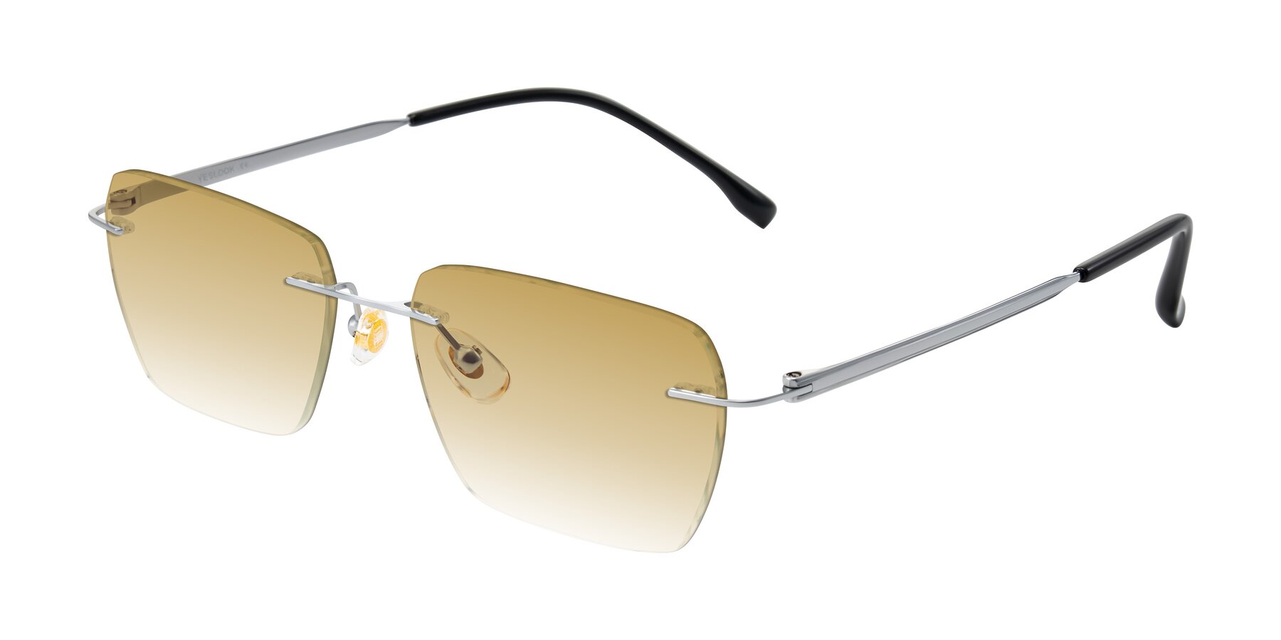 Angle of Airflow in Silver with Champagne Gradient Lenses