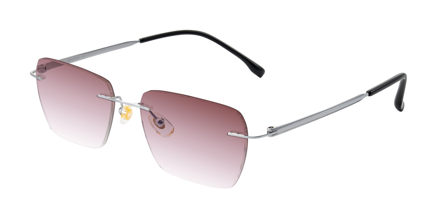 Angle of Airflow in Silver with Garnet Gradient Lenses