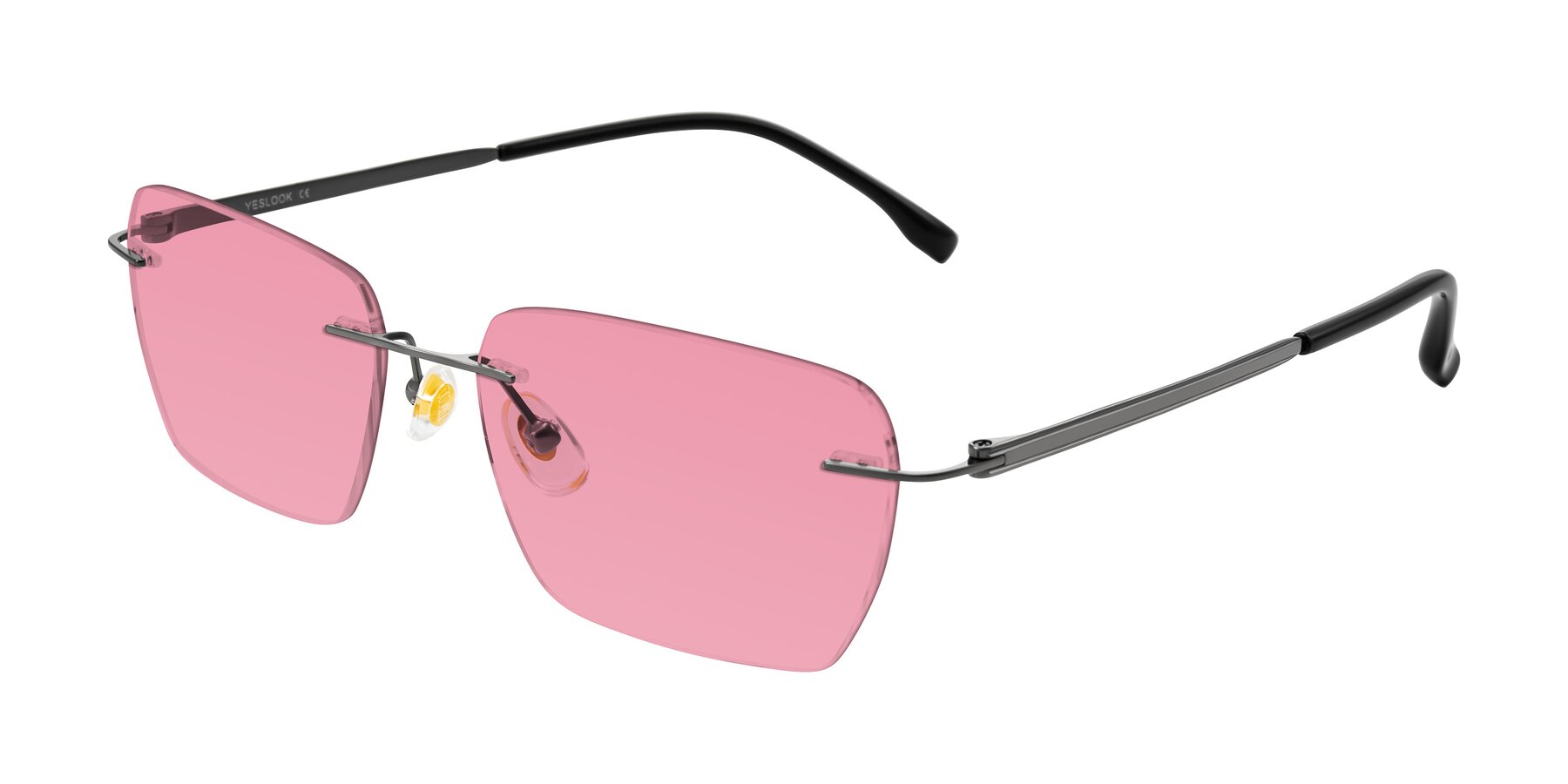 Angle of Airflow in Gunmetal with Pink Tinted Lenses