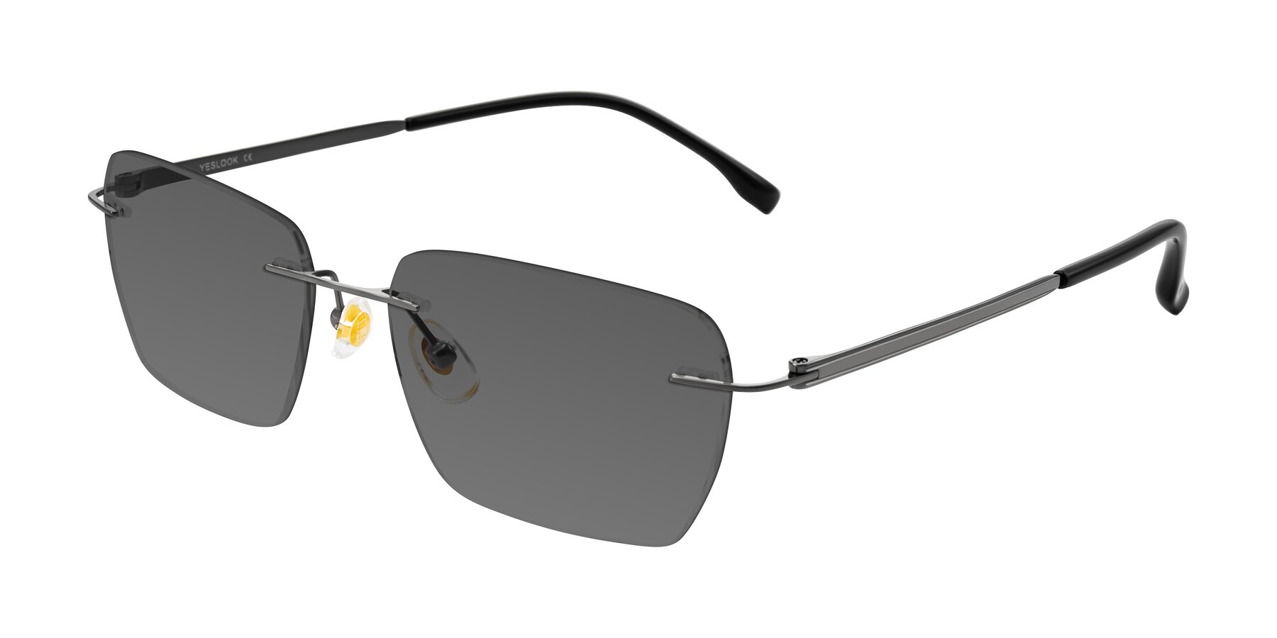 Angle of Airflow in Gunmetal with Medium Gray Tinted Lenses
