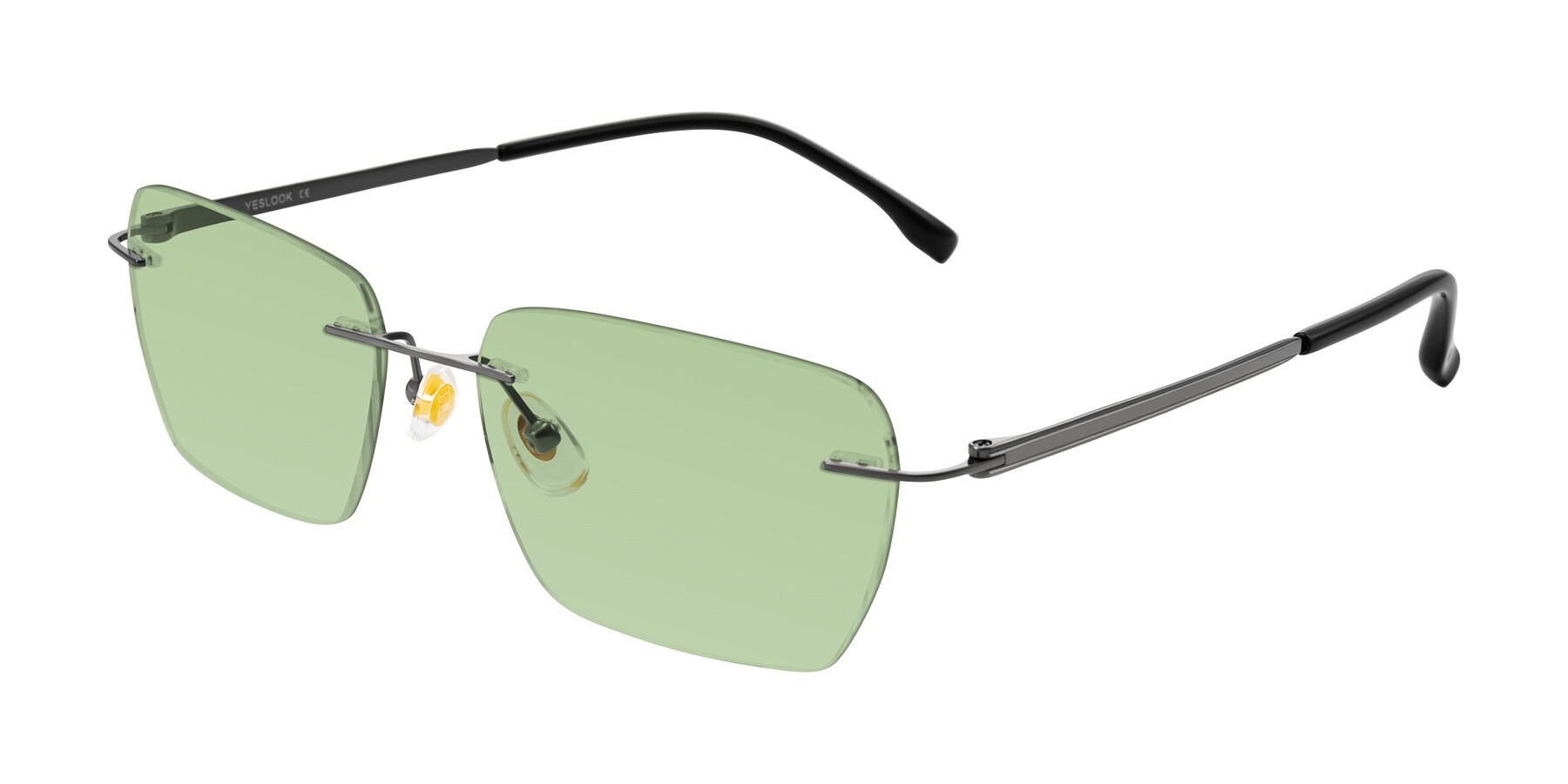Angle of Airflow in Gunmetal with Medium Green Tinted Lenses
