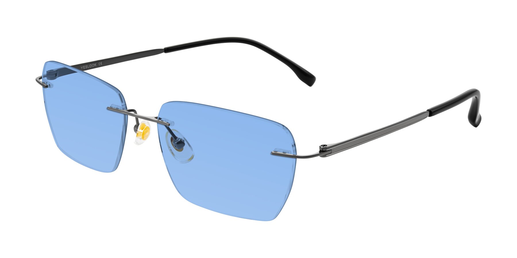 Angle of Airflow in Gunmetal with Medium Blue Tinted Lenses