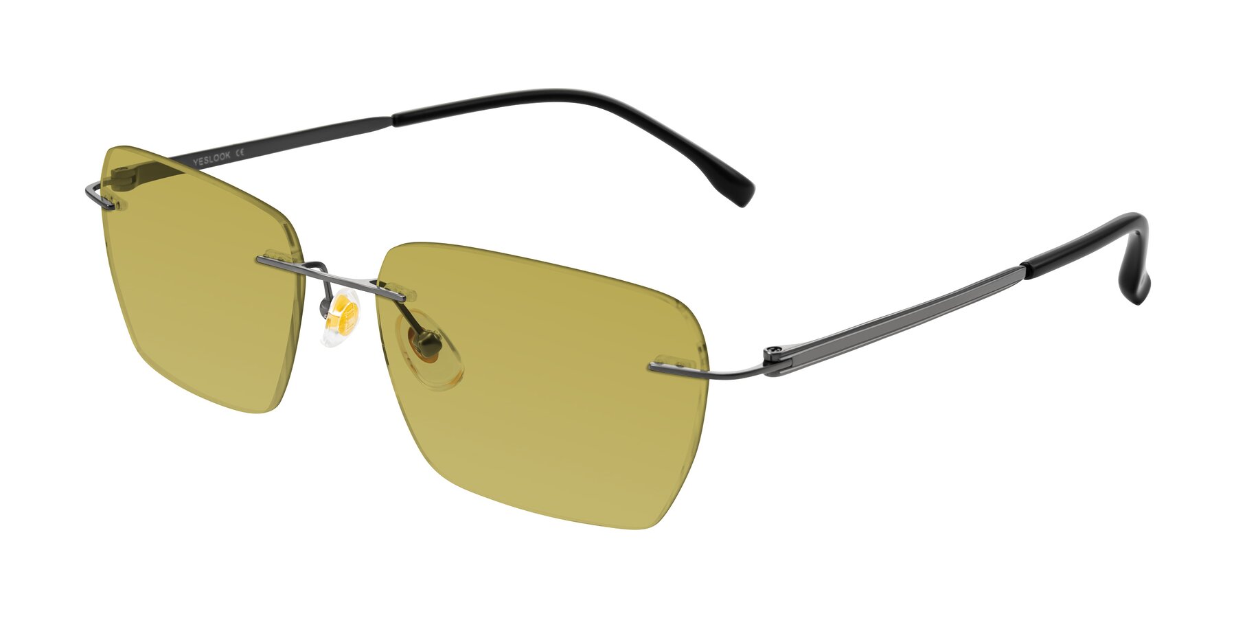 Angle of Airflow in Gunmetal with Champagne Tinted Lenses