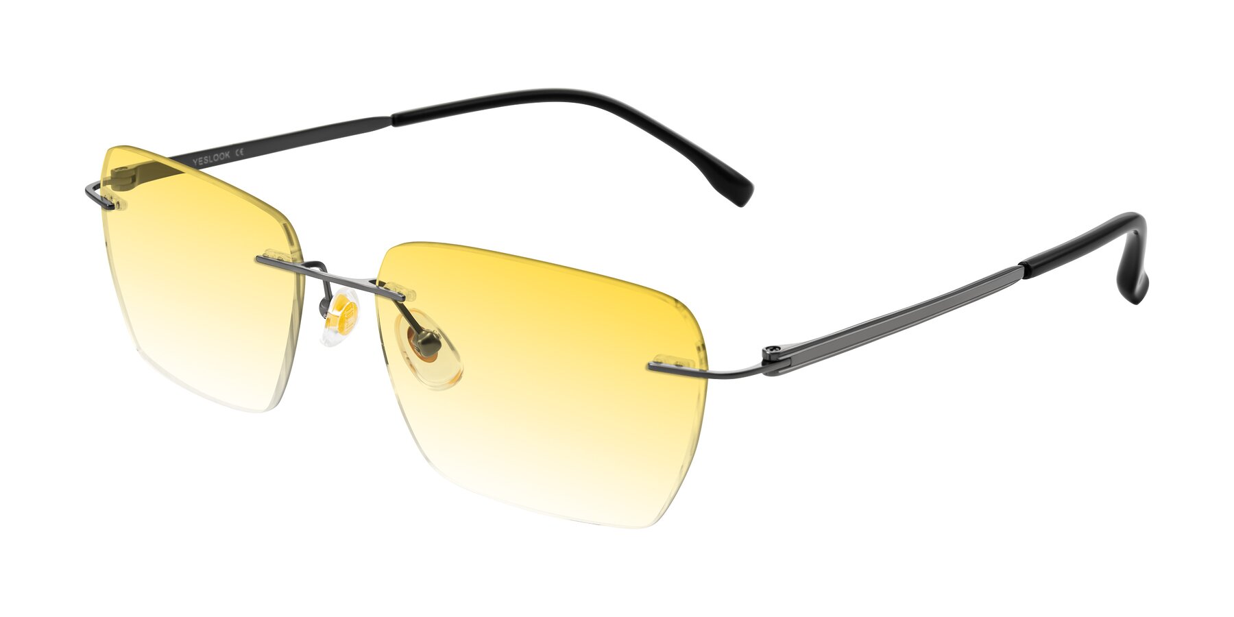 Angle of Airflow in Gunmetal with Yellow Gradient Lenses