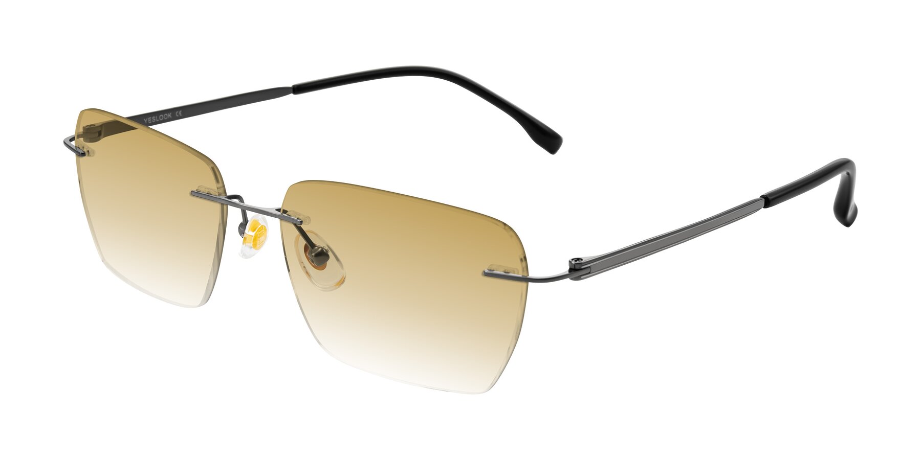 Angle of Airflow in Gunmetal with Champagne Gradient Lenses