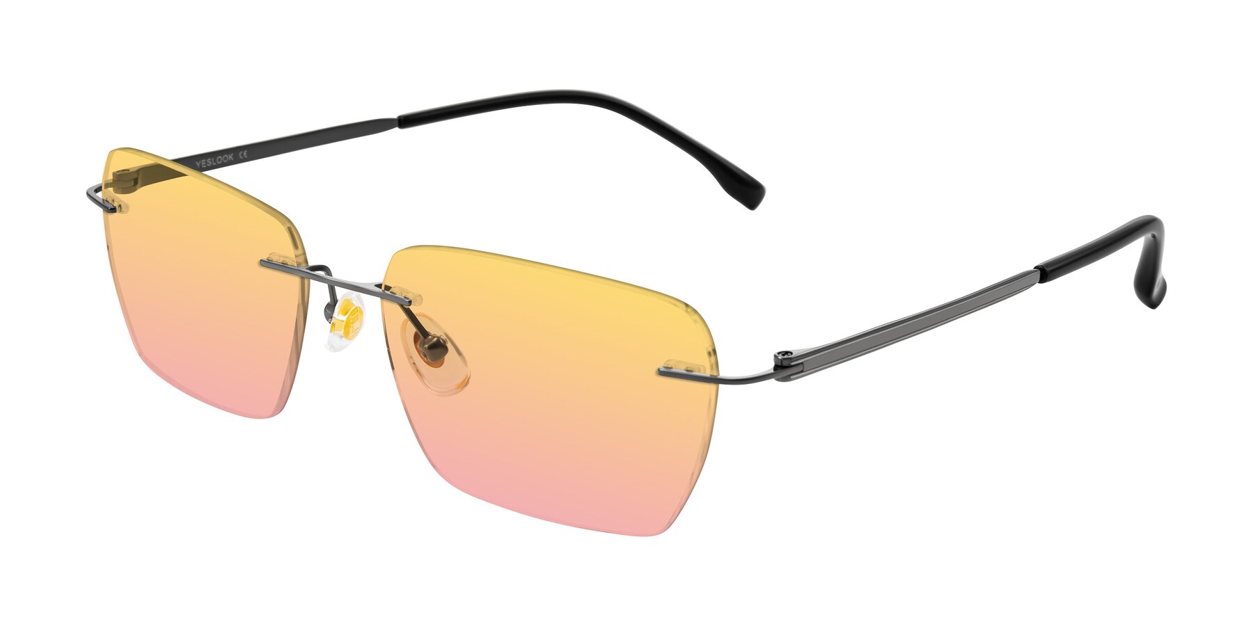 Angle of Airflow in Gunmetal with Yellow / Pink Gradient Lenses