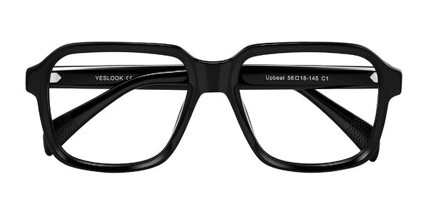 Front of Upbeat in Black