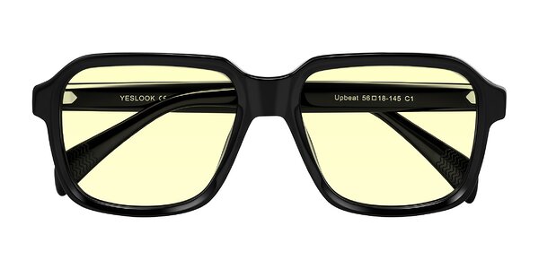 Front of Upbeat in Black