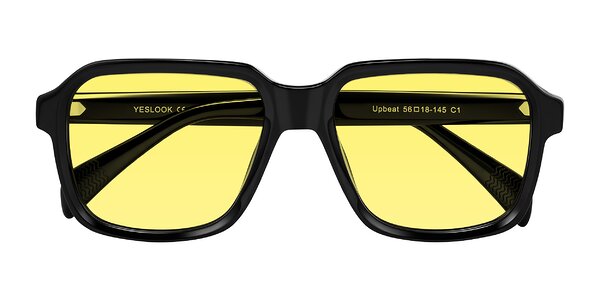 Front of Upbeat in Black