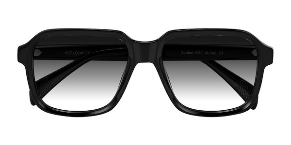 Front of Upbeat in Black