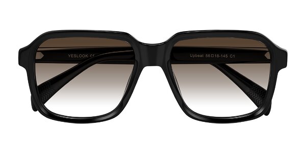 Front of Upbeat in Black