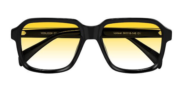 Front of Upbeat in Black