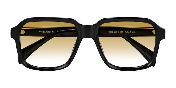 Front of Upbeat in Black