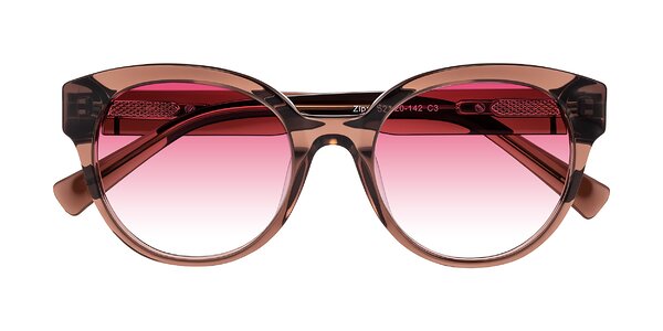 Front of Zipa in Translucent Brown
