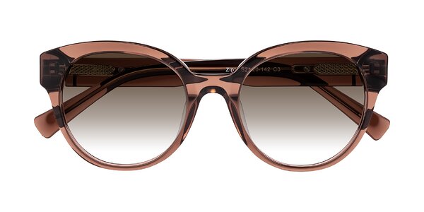Front of Zipa in Translucent Brown