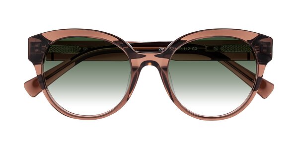Front of Zipa in Translucent Brown