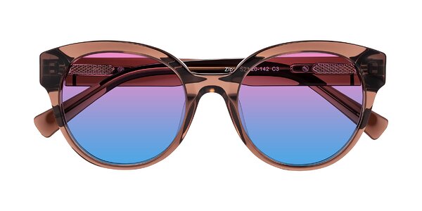 Front of Zipa in Translucent Brown