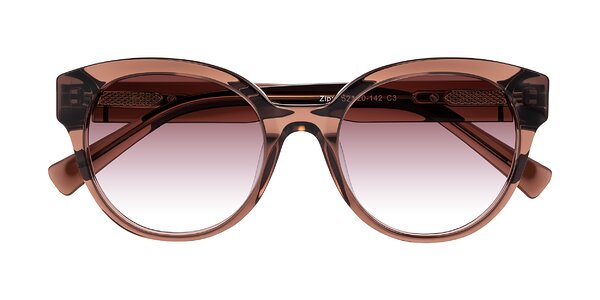Front of Zipa in Translucent Brown