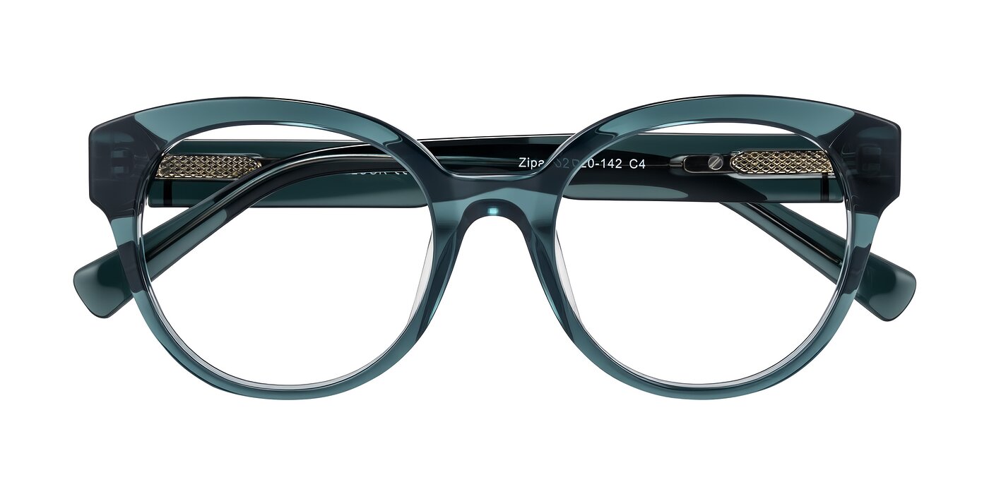 Zipa - Petrol Blue Reading Glasses