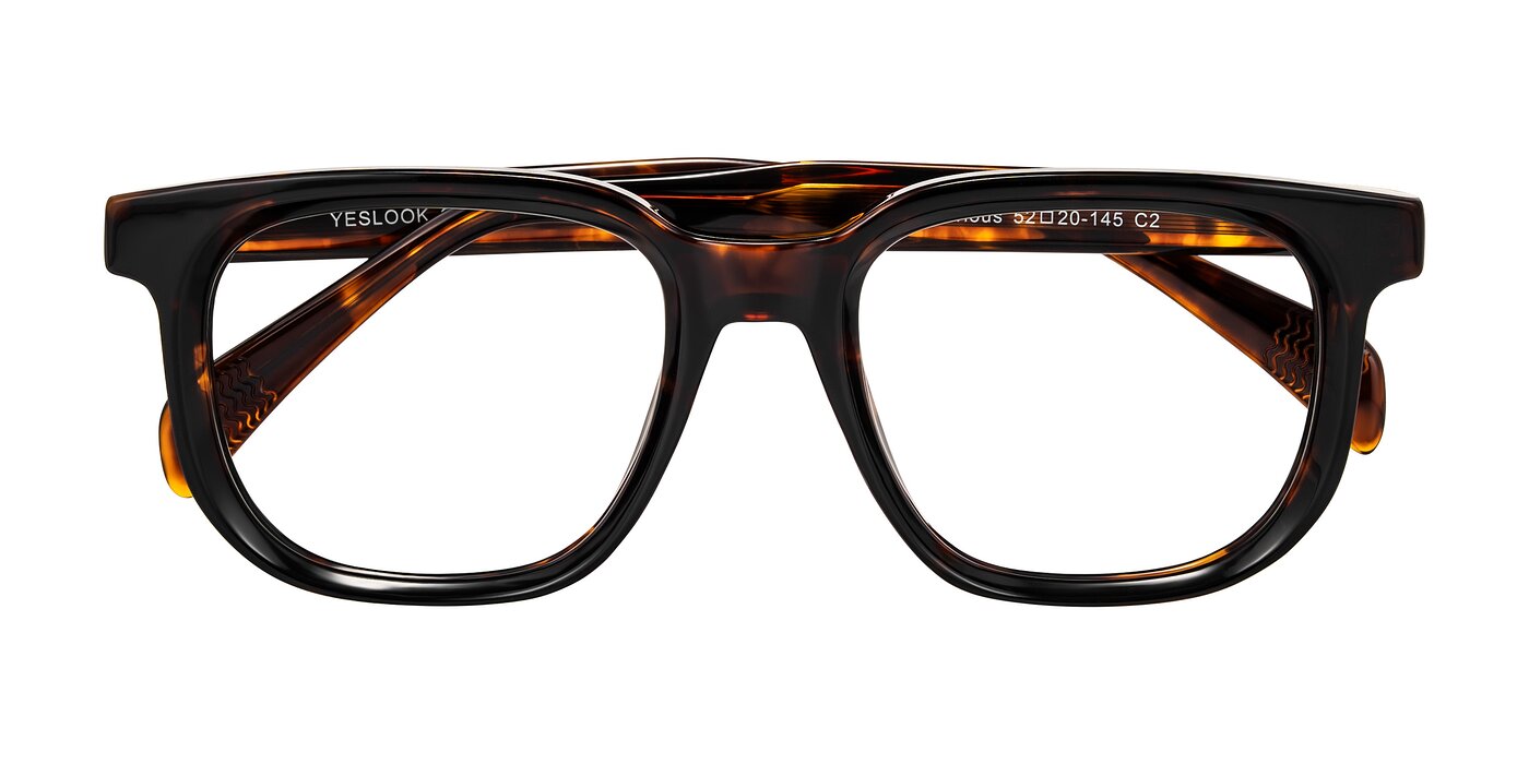 Mysterious - Dark Tortoise Eyeglasses