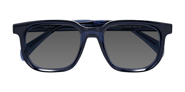 Front of Mysterious in Dark Blue