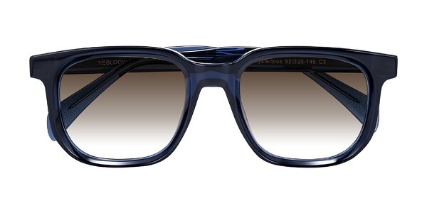 Front of Mysterious in Dark Blue