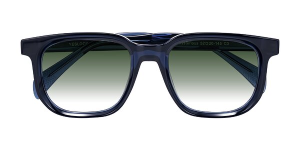 Front of Mysterious in Dark Blue