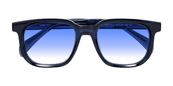 Front of Mysterious in Dark Blue