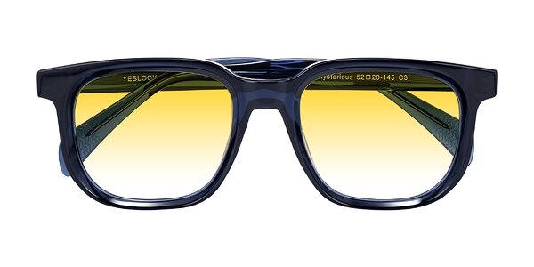 Front of Mysterious in Dark Blue