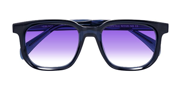 Front of Mysterious in Dark Blue