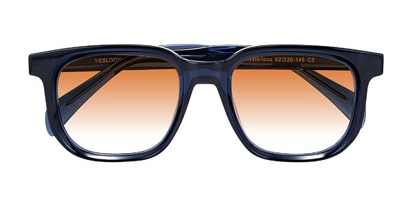 Front of Mysterious in Dark Blue