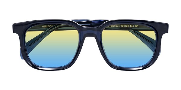 Front of Mysterious in Dark Blue