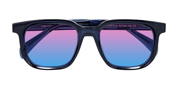 Front of Mysterious in Dark Blue